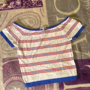 Crew neck/ crop top